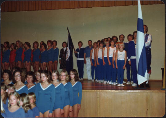 Participants in the SISU Finnish Athletic Club