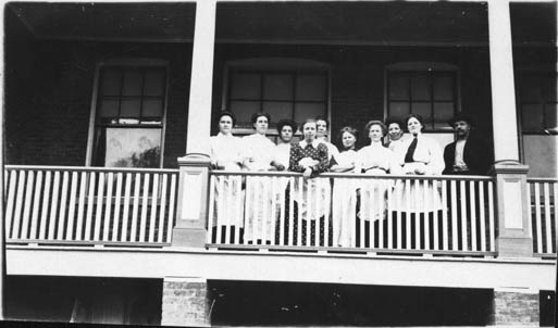 Staff of the Finnish Restaurant on 314 Bay St., Port Arthur