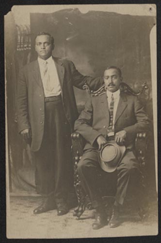 Brothers Thomas and Charles Thompson