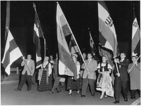 Byelorussian anti-communist demonstration
