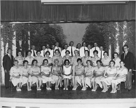 Finnish choir at Don Hall