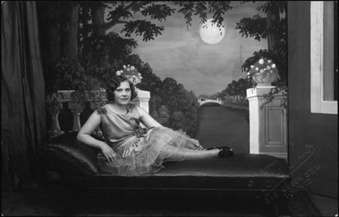 Finnish servant girl Irja Honkas