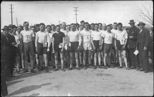 Vaasa region cross country running competition