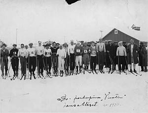 National cross country skiing competition