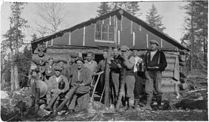 Algoma lumber camp